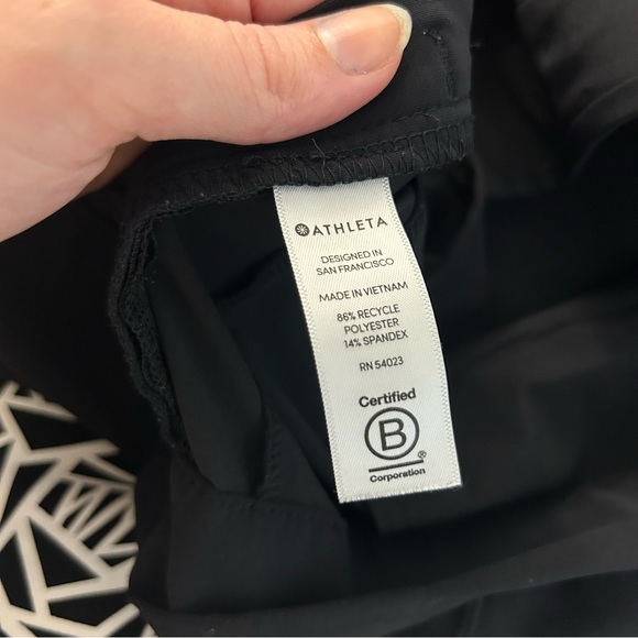 Athleta Gramercy Track Trousers in Black - Picture 9 of 10